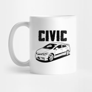 Civic FD2 (white) Mug